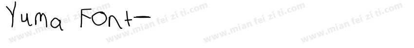 Yuma Font字体转换